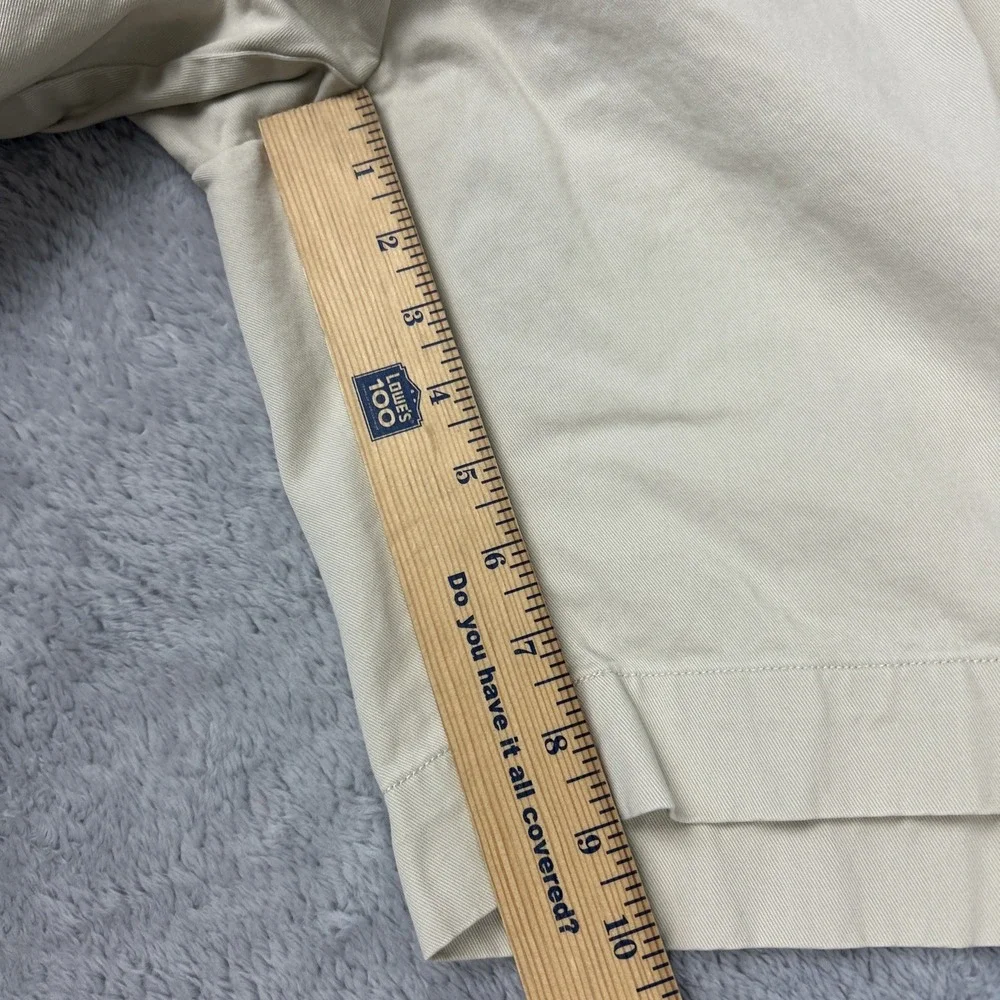 Polo Ralph Lauren Chino Shorts Mens 44B Classic Polo Chino Cotton Khaki 9